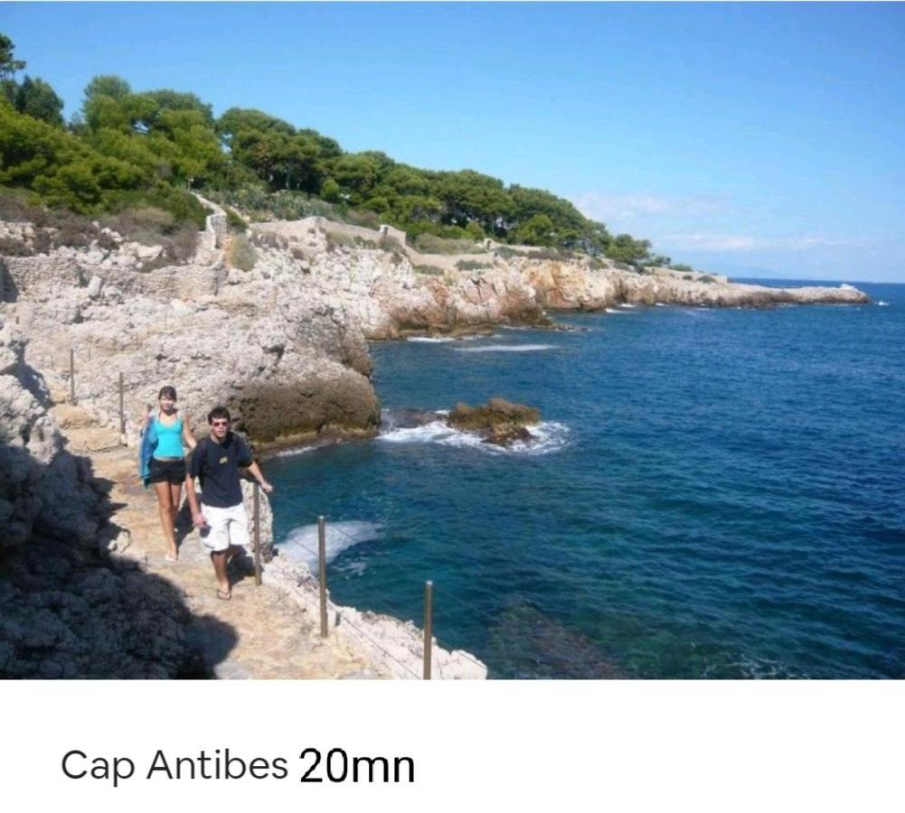 Bel Appartement Les Pieds Dans L'Eau Villeneuve-Loubet Esterno foto