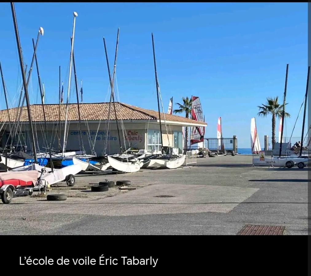 Bel Appartement Les Pieds Dans L'Eau Villeneuve-Loubet Esterno foto