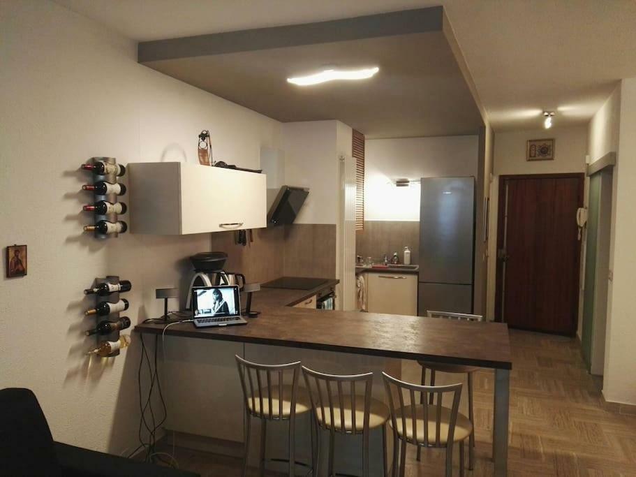 Bel Appartement Les Pieds Dans L'Eau Villeneuve-Loubet Esterno foto