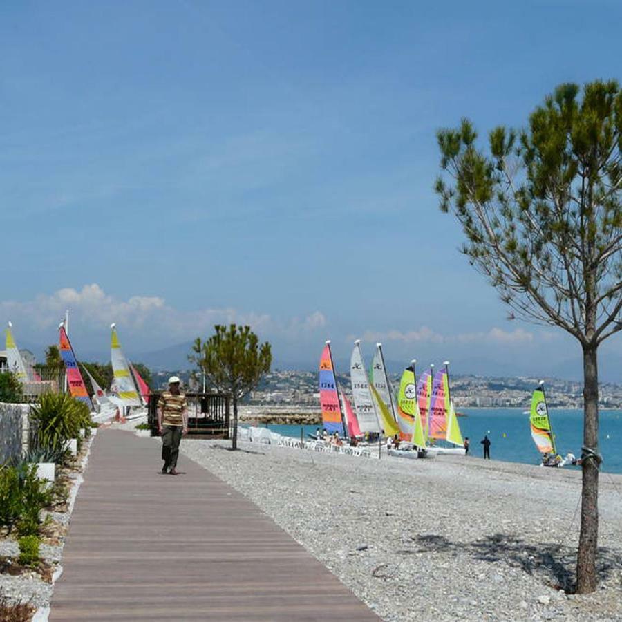 Bel Appartement Les Pieds Dans L'Eau Villeneuve-Loubet Esterno foto