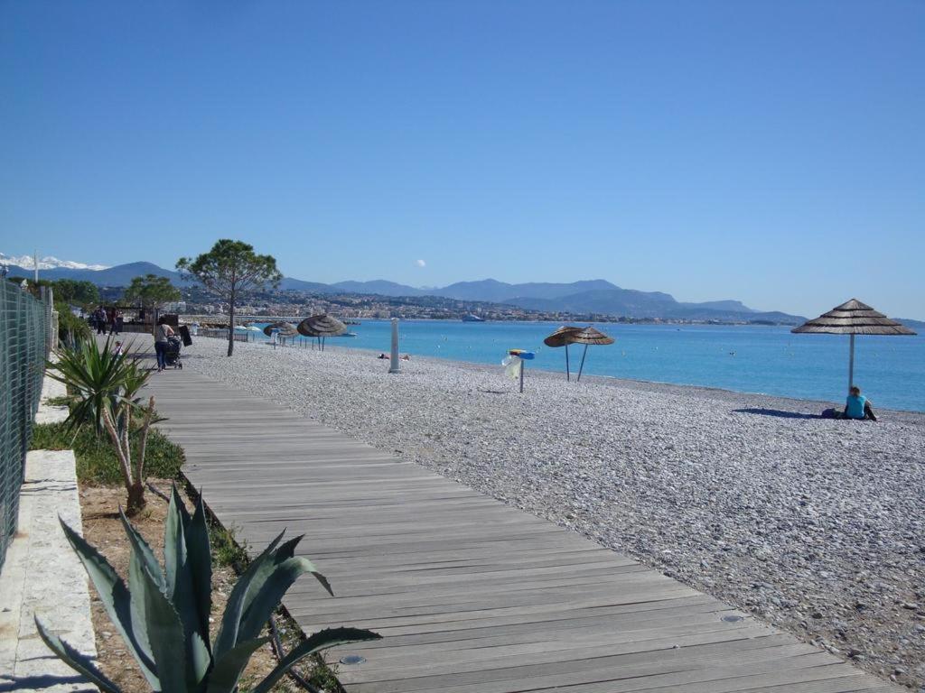 Bel Appartement Les Pieds Dans L'Eau Villeneuve-Loubet Esterno foto